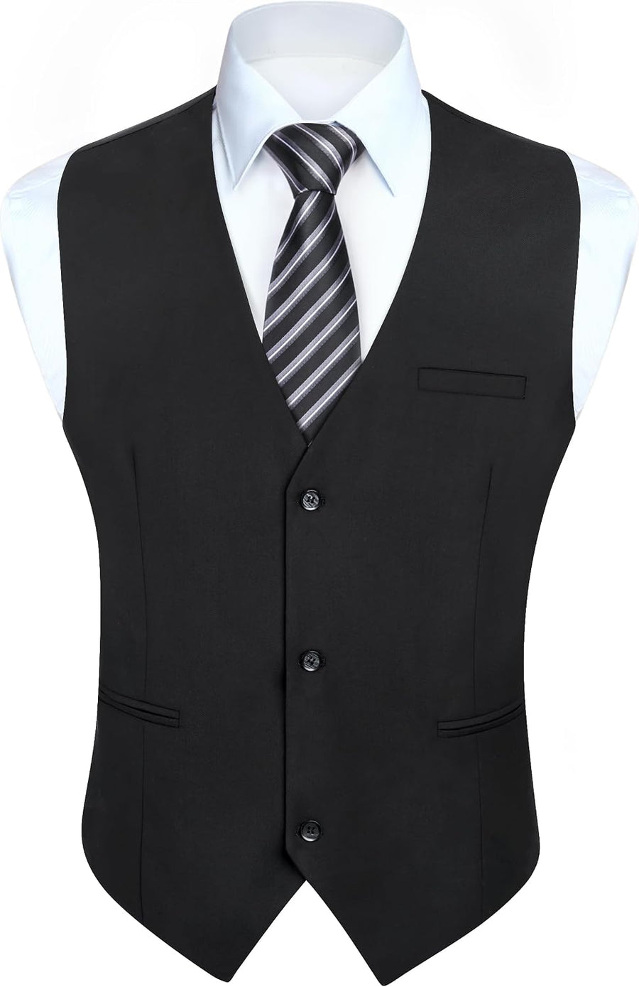Men's Classic V-Neck Suit Vest