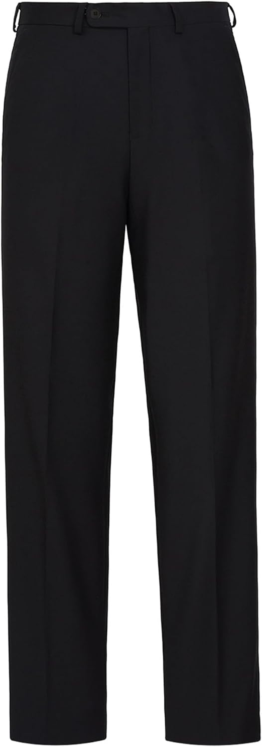 Men's Classic Fit Suit Separates - Notch Lapel Sport Coat and Flat Front Trousers in Big and Tall Sizes - Blazer
