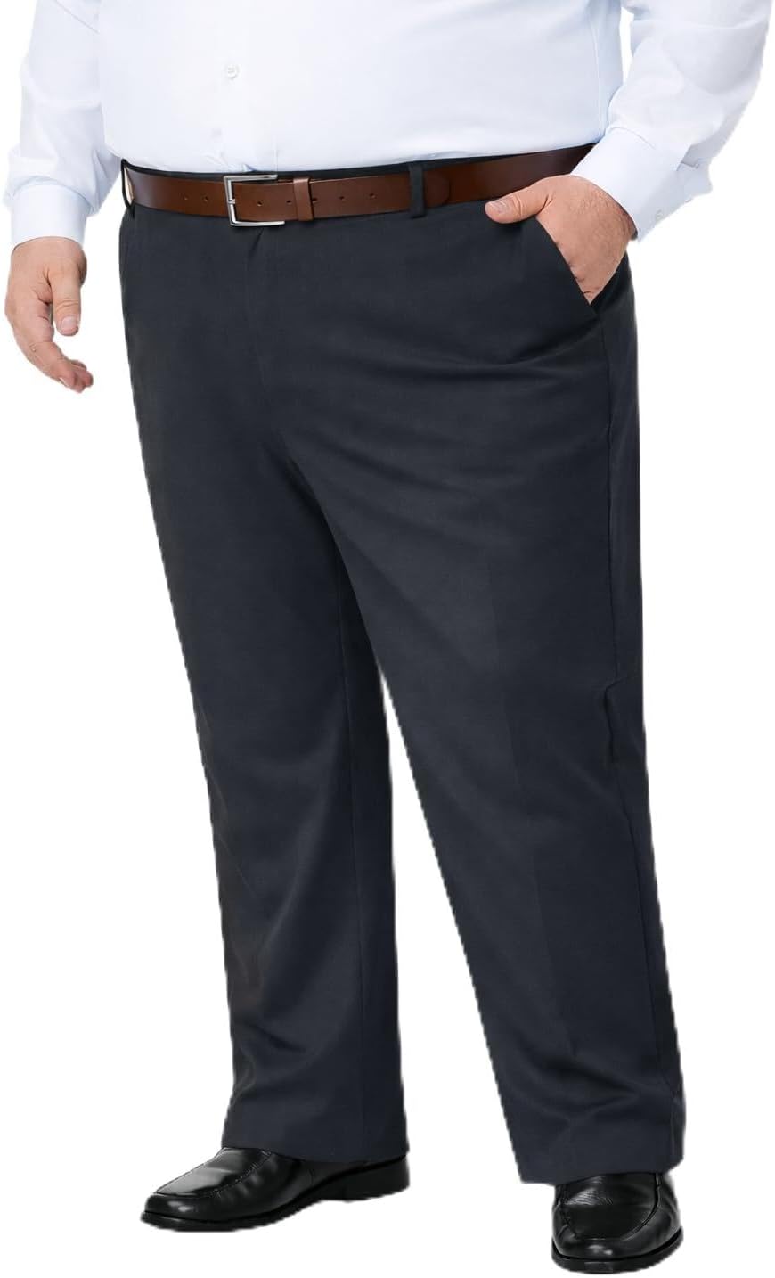Men's Classic Fit Golf Pants - Lightweight Stretch Dress Trousers with Pockets in Three Inseams - Big & Tall (15)