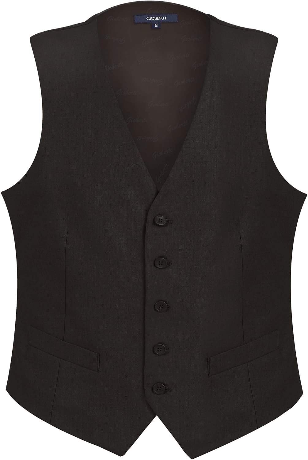 Men's Formal Suit Vest - Tailored Waistcoat for Business Dress and Casual Layering - Small (14)
