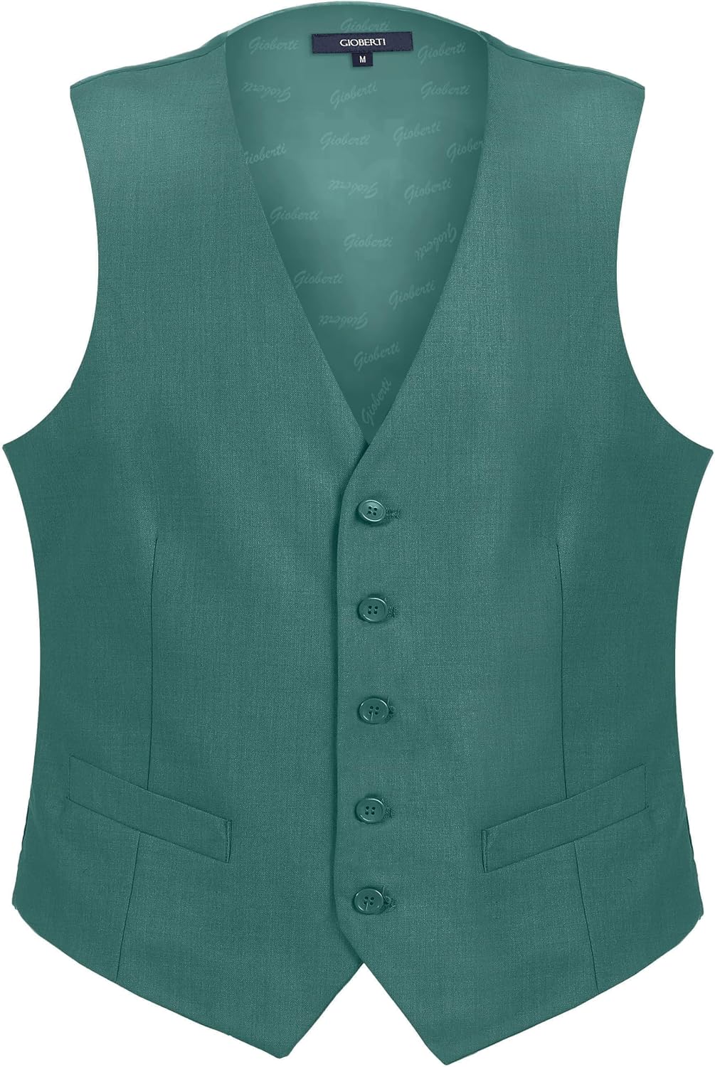Men's Formal Suit Vest - Tailored Waistcoat for Business Dress and Casual Layering - Small (11)