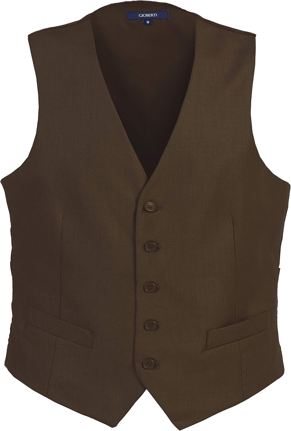 Men's Formal Suit Vest - Tailored Waistcoat for Business Dress and Casual Layering - Small