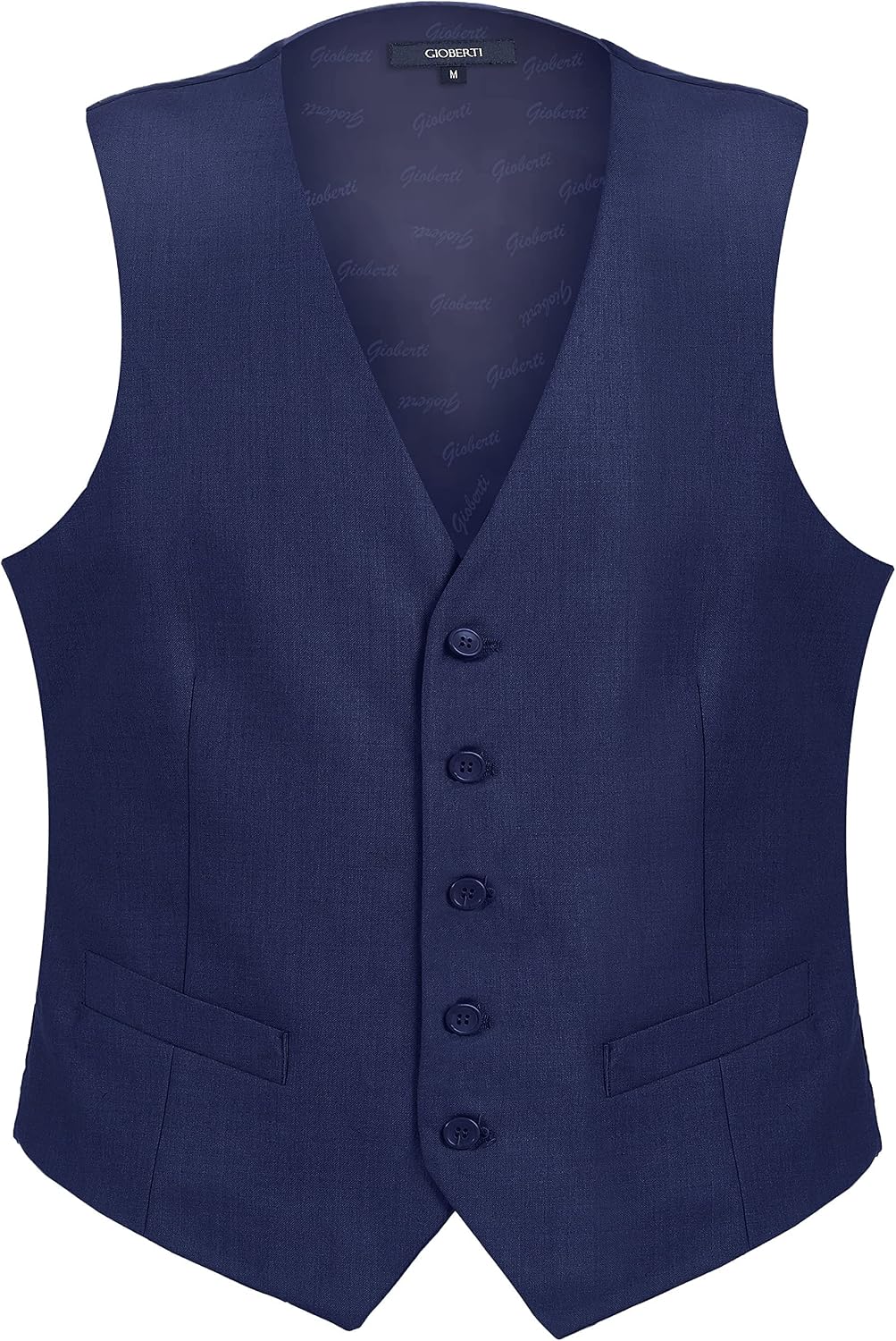 Men's Formal Suit Vest - Tailored Waistcoat for Business Dress and Casual Layering - Small (12)