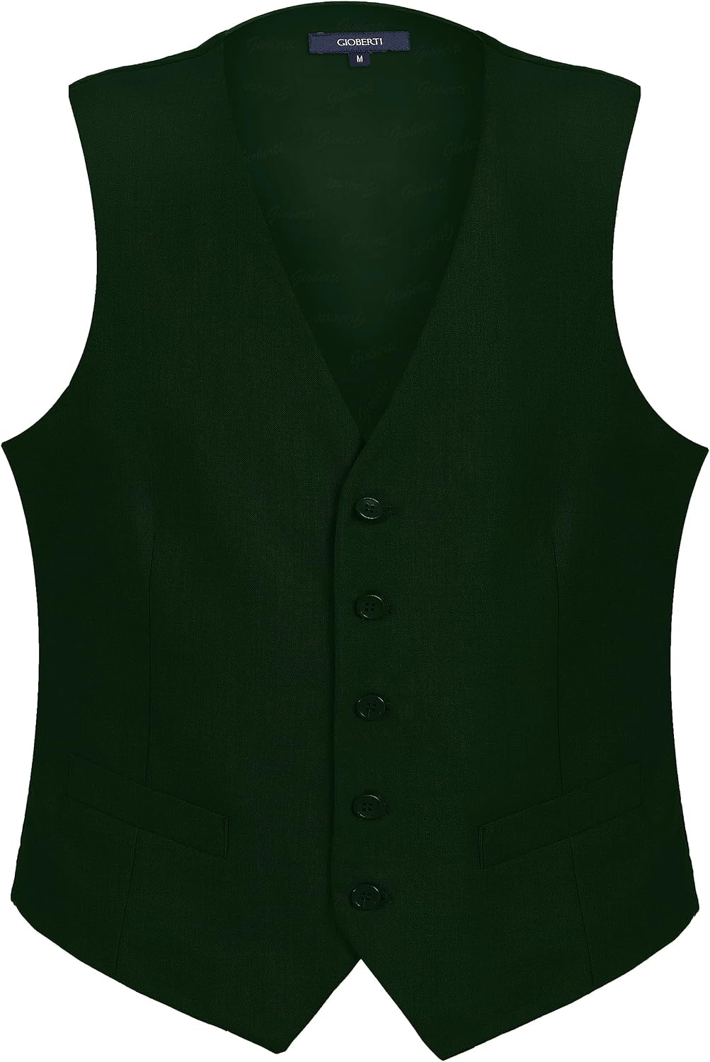 Men's Formal Suit Vest - Tailored Waistcoat for Business Dress and Casual Layering - Small