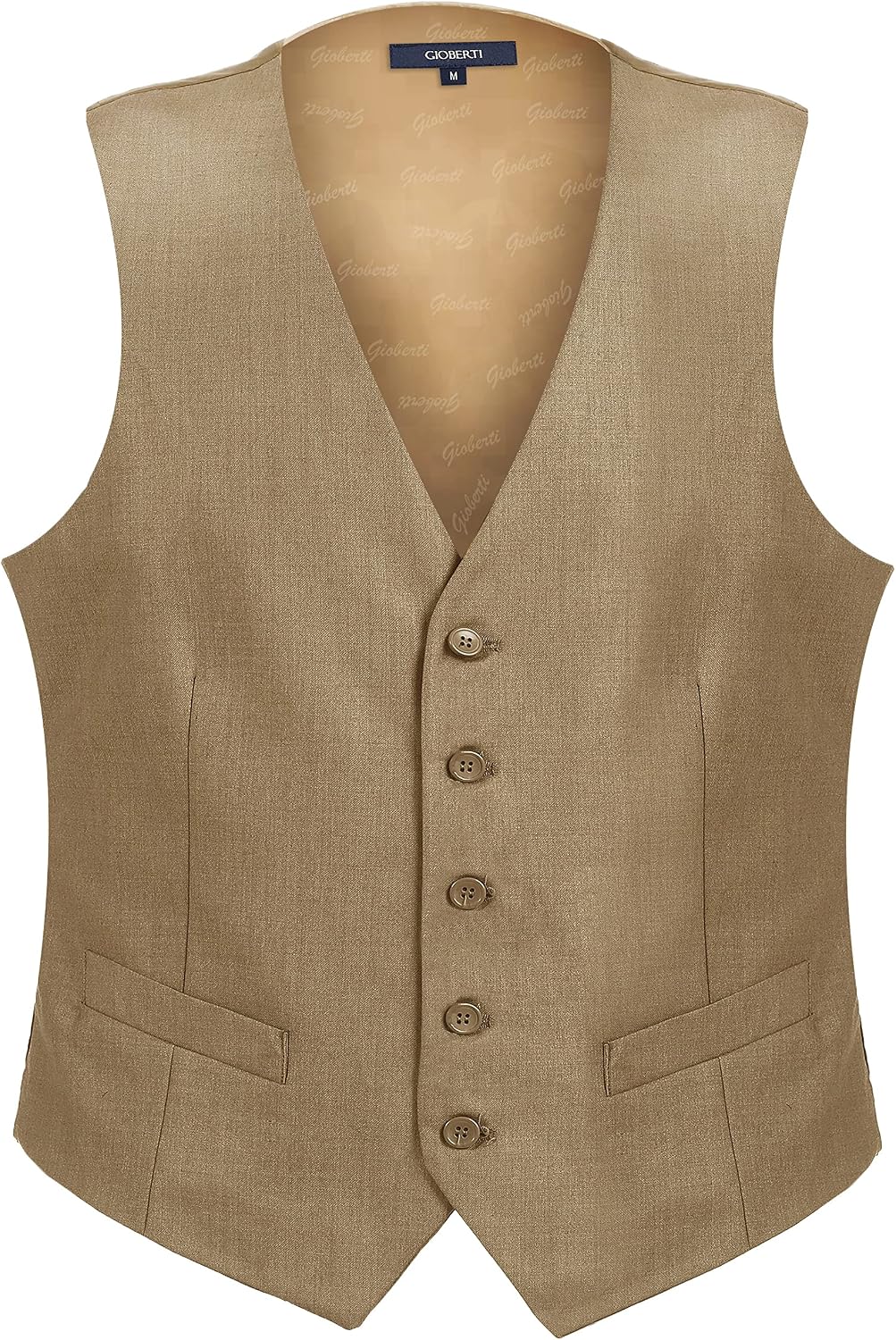 Men's Formal Suit Vest - Tailored Waistcoat for Business Dress and Casual Layering - Small (10)